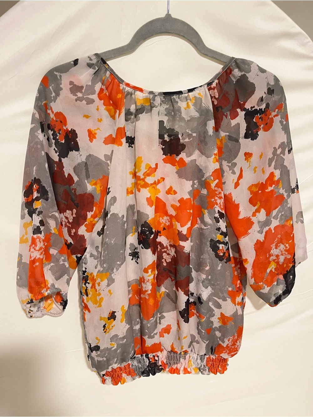 The Limited Sheer Colorful Blouse - Picture 6 of 7